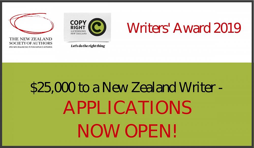 CLNZ/NZSA Writers’ Award