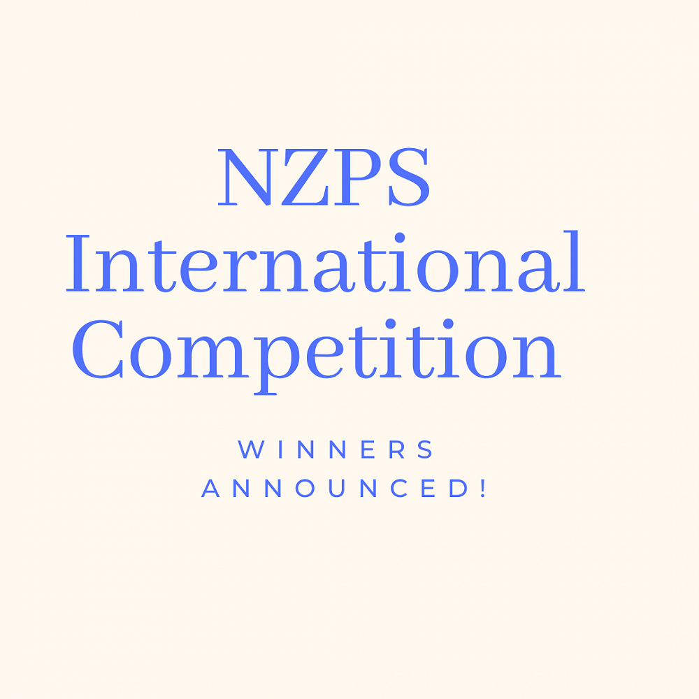 Winners Announced for New Zealand Poetry Society's International competition
