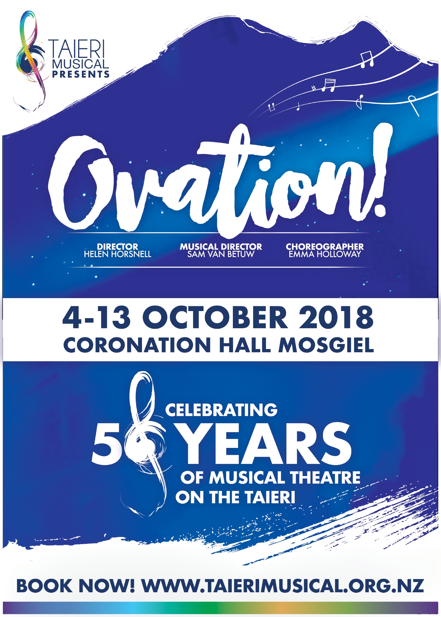 Taieri Musical Society’s 50th Anniversary production ‘Ovation’.