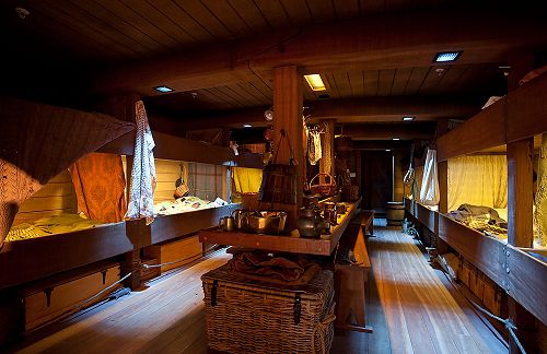 Toitū Steerage Cabin