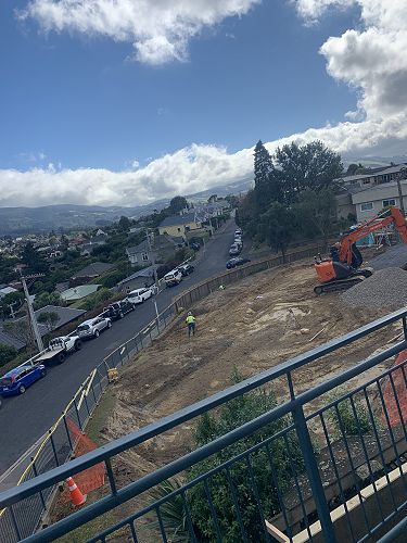 The ground works for Block 9 are taking shape