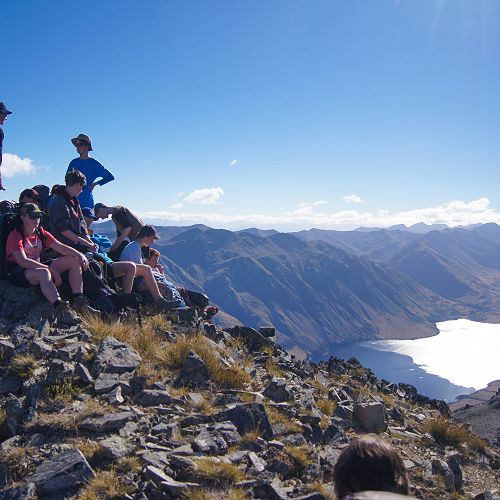 The view from the summit