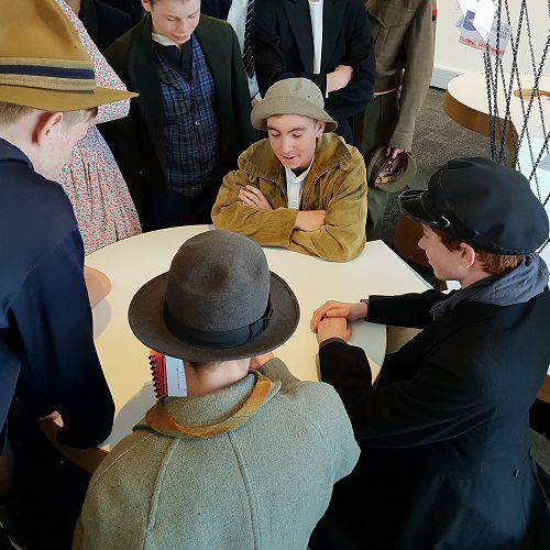 Year 10 Arts Week - Drama at Toitū Early Settlers Museum&nbsp;