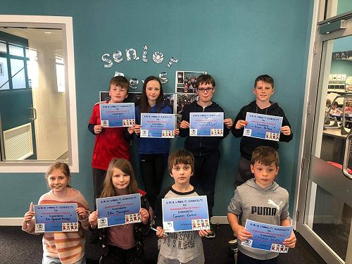 Senior assembly certificate winners for all-round effort in Term 3 