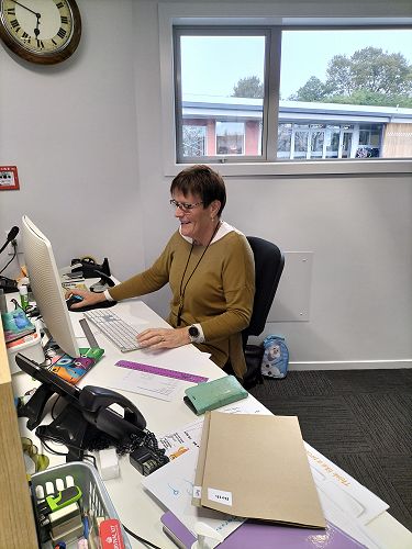 Mrs Fitzgerald our office manager superstar