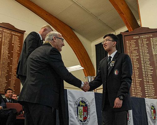 Scholarships for Tertiary Study Presentations at Senior Prizegiving 2020