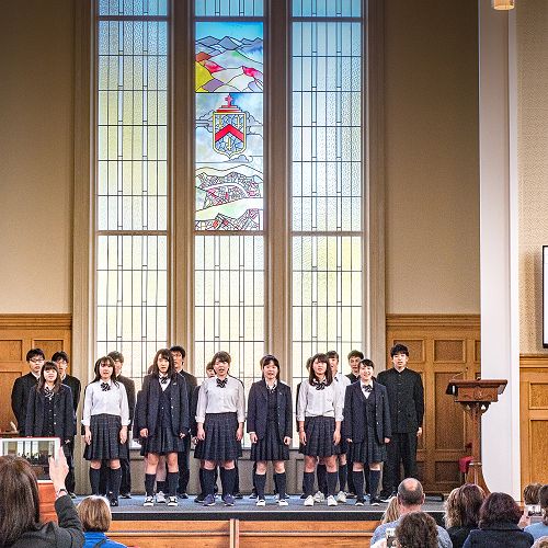 Ichikawa High School Farewell - John McGlashan College Chapel - Friday 23rd March 2018