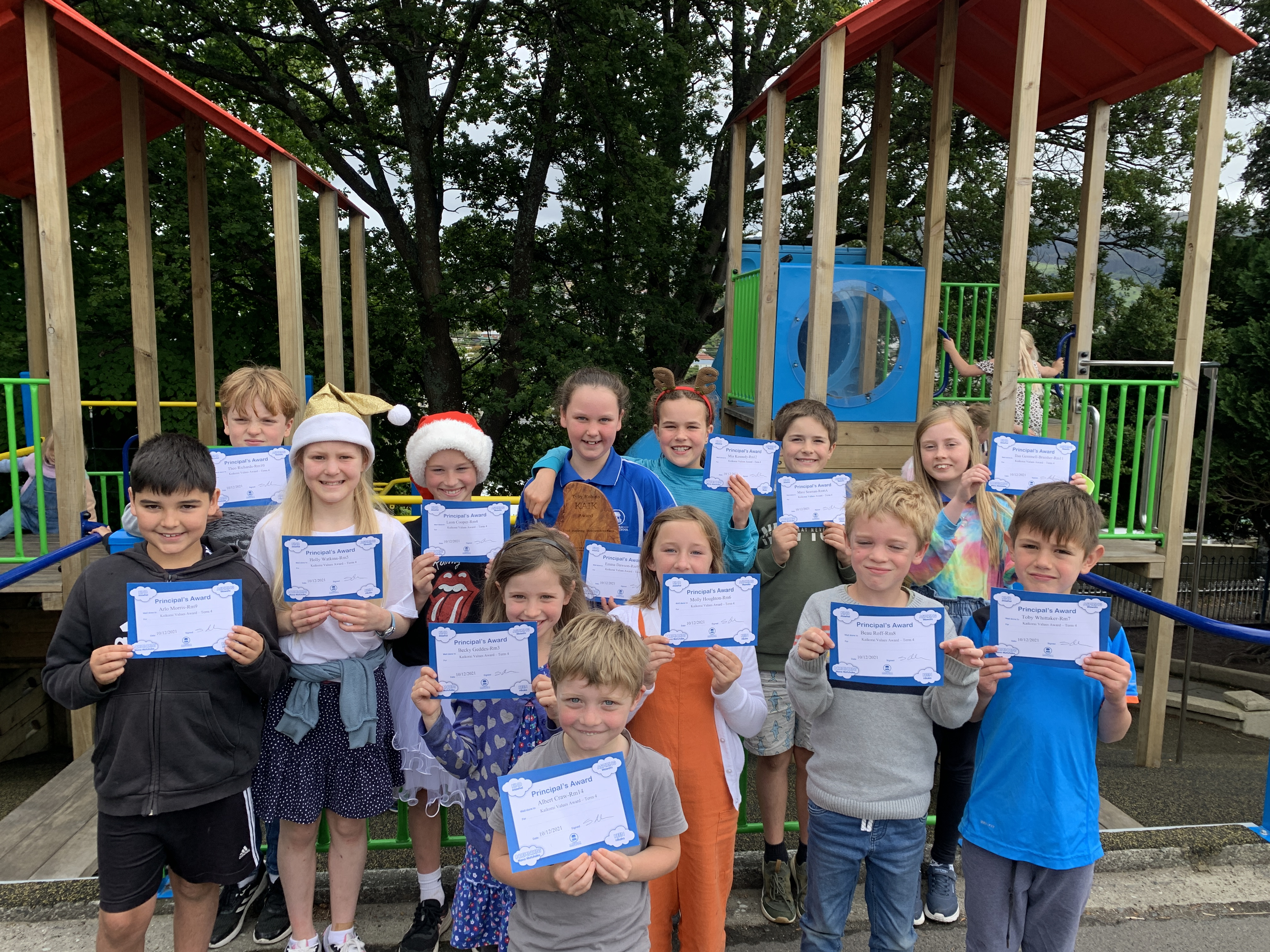 Term 4 Values awards
