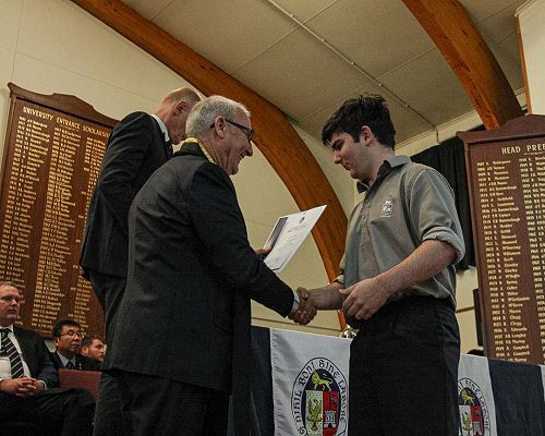 Scholarships for Tertiary Study Presentations at Senior Prizegiving 2020