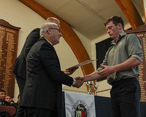 Scholarships for Tertiary Study Presentations at Senior Prizegiving 2020