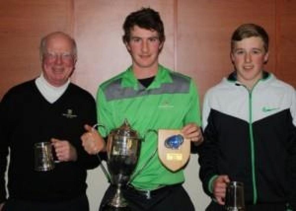 Kyle Clark pictured with club mates after Balmacewen taking out the Otago Golf Champion of Champions.