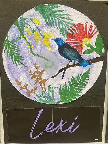 Flox inspired art.