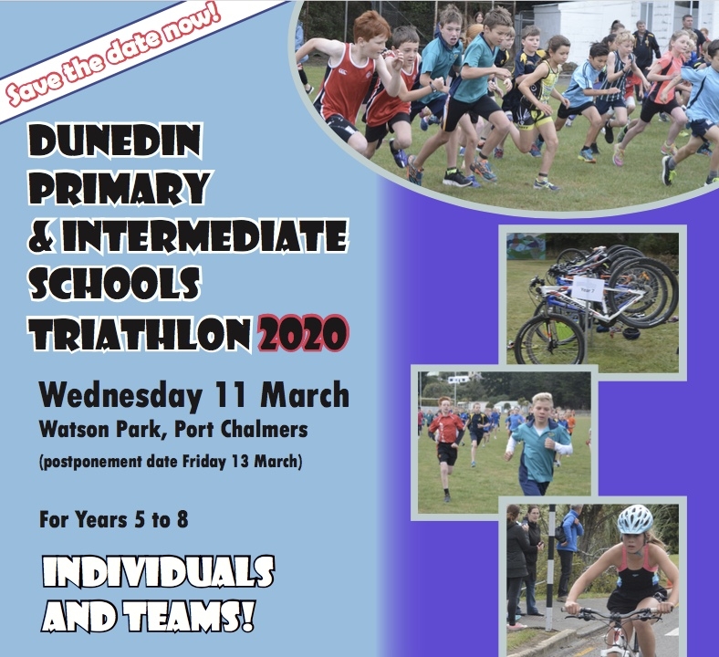 Dunedin Primary & Intermediate Schools Triathlon 2020