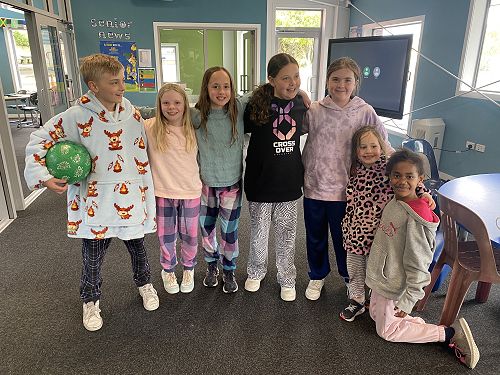 Pyjama Day to support our Jump Jam team.