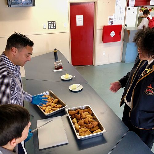 Māori fry bread - a new addition to language week - and delicious!