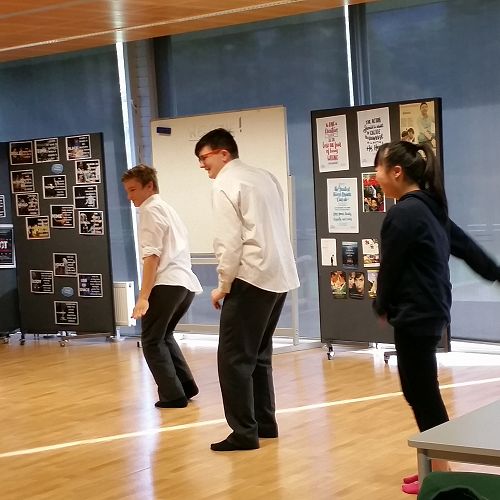 RNZB visit term #2 - with the Year 13 Drama class