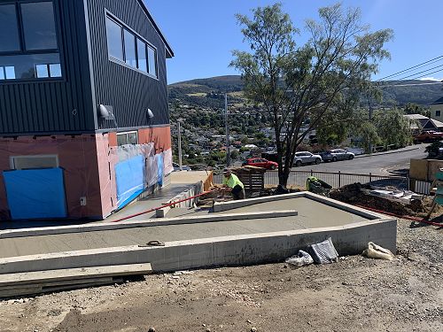 Exciting progress outside the admin block