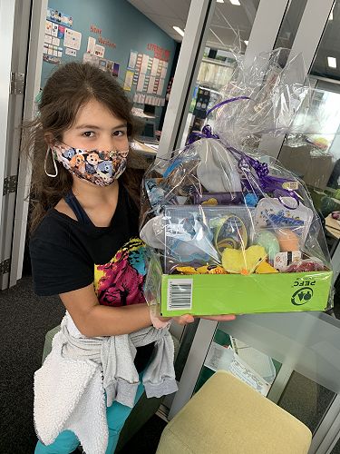 Easter raffle winner! 