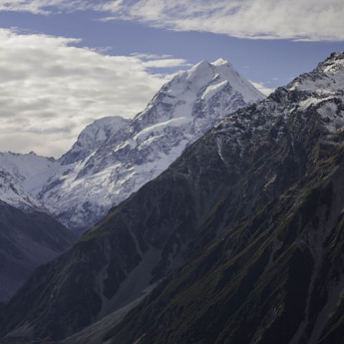 Mt Cook from the top of Red Tarns walk.