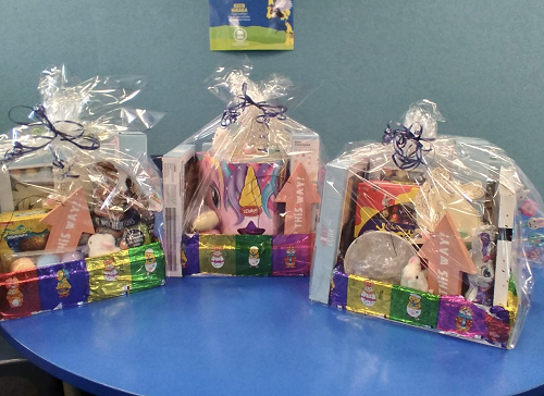The Easter raffle!