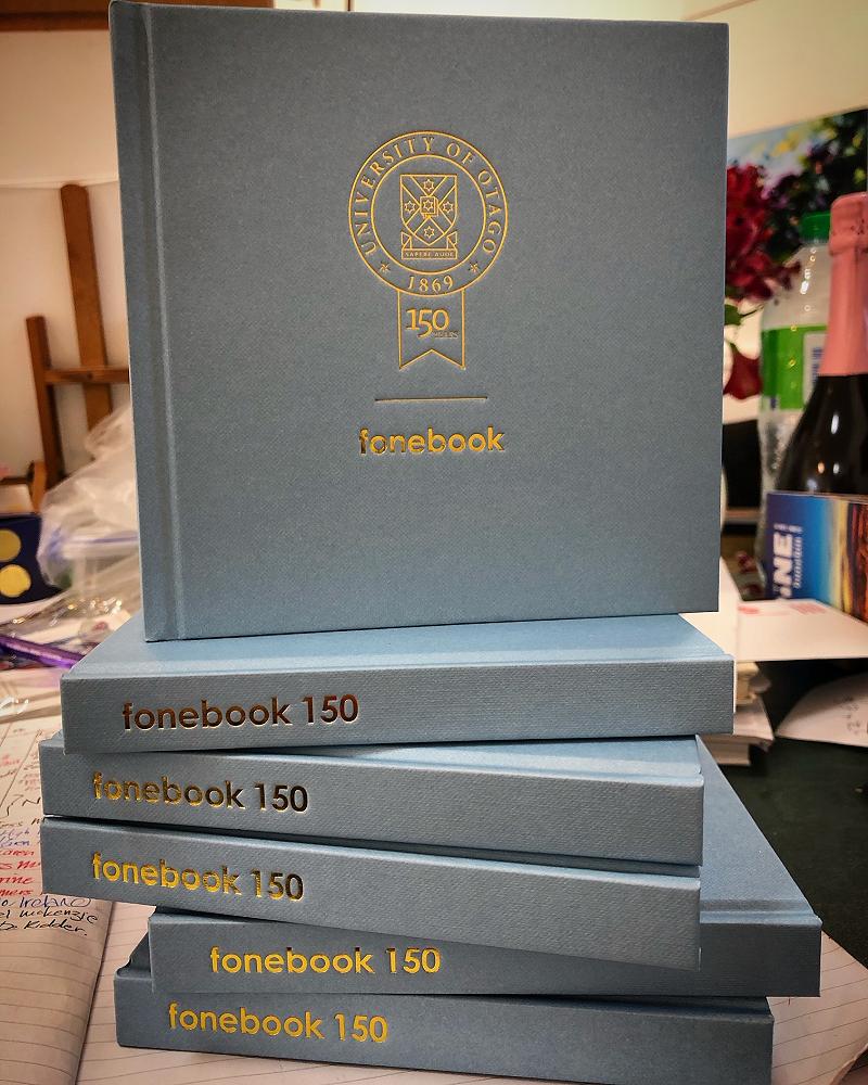Have you got YOUR 'University of Otago - FONEBOOK 150' yet?