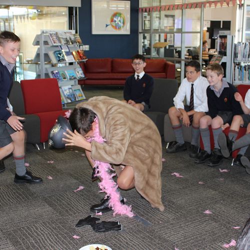 Library Week - The Chocolate Game