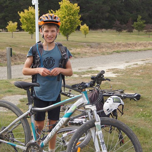 Harry McKenzie - winner of the sprint to Wedderburn