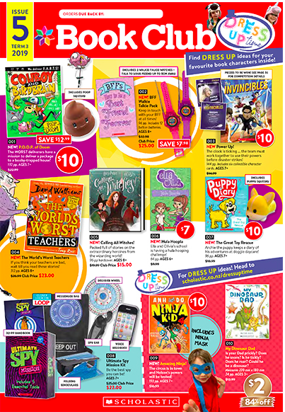 Issue 5 of Scholastic Book Club is now out.