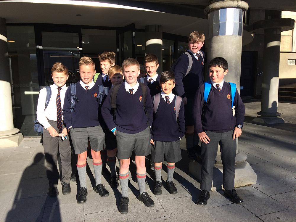 Some of the boys who attended the National Young Leaders Day 2017
