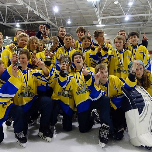 Under-13 Souther Ice Hockey team