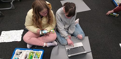 Exploring with Lego Wedo