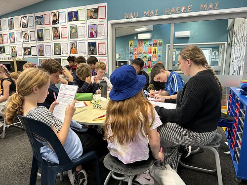 Guided Reading with Miss McLean.