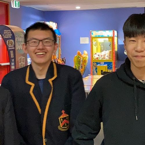 International students enjoying themselves.&nbsp;