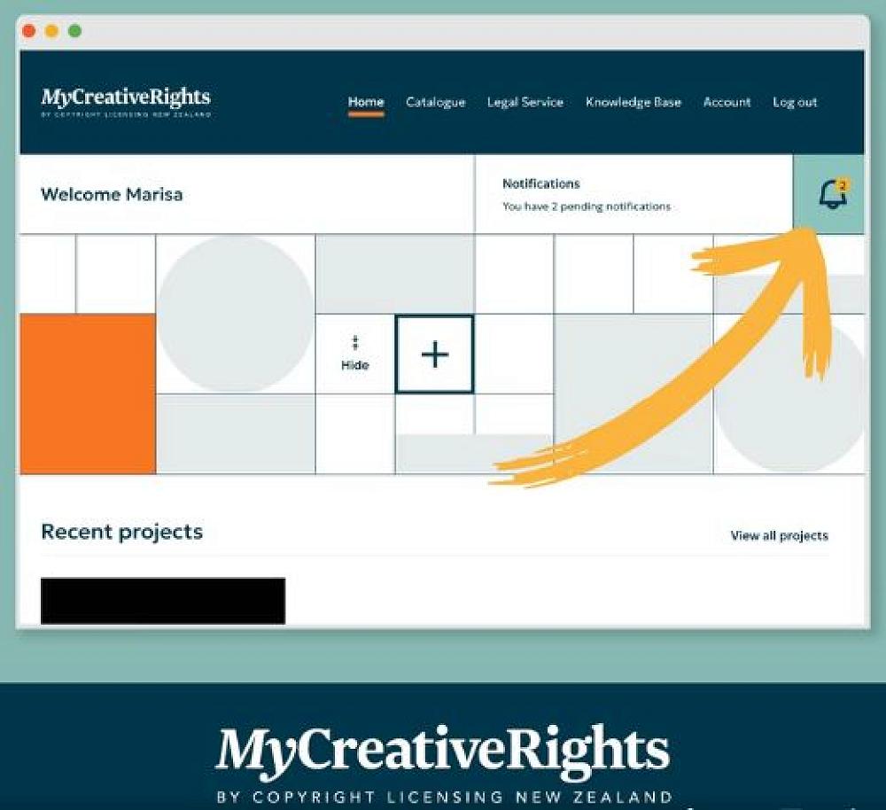 Did you know you can now add key dates and be notified in MyCreativeRights Catalogue?