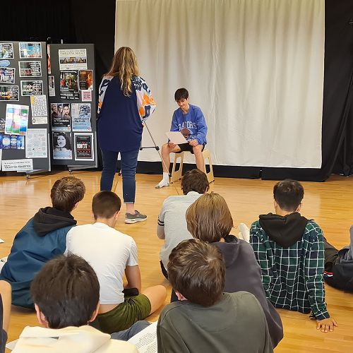 Year 10 Arts Week - Drama programme with Lara Macgregor