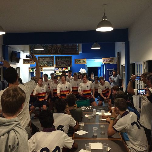 After match function, Club GEBA, Buenos Aries