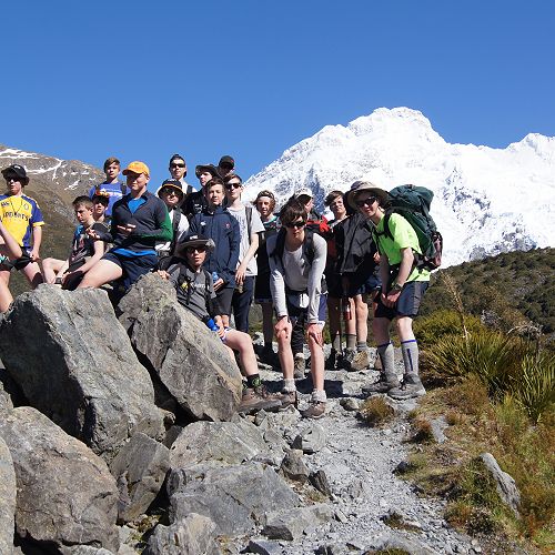 10GMU on the Hooker Valley walk