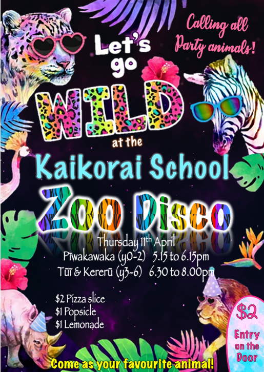 WE ARE SHORT OF HELPERS FOR THE DISCO! 🐯🦁🐼