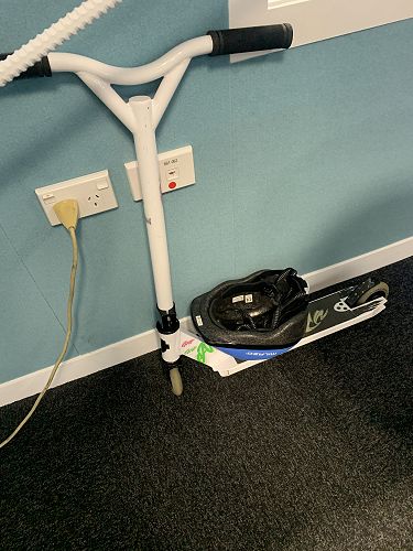 Does this look familiar? It's been left outside for over a week now - let me know if you recognise it