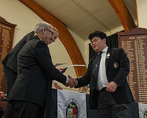 Scholarships for Tertiary Study Presentations at Senior Prizegiving 2020