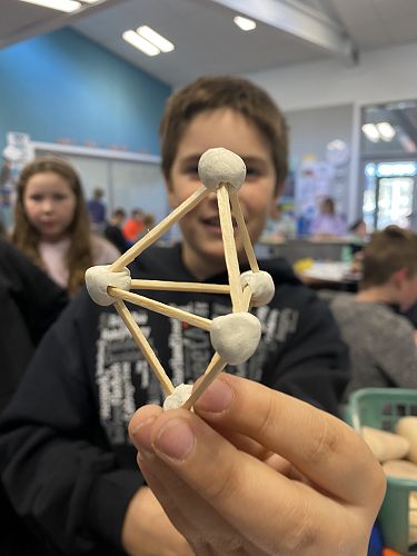 Learning about Polyhedrons.