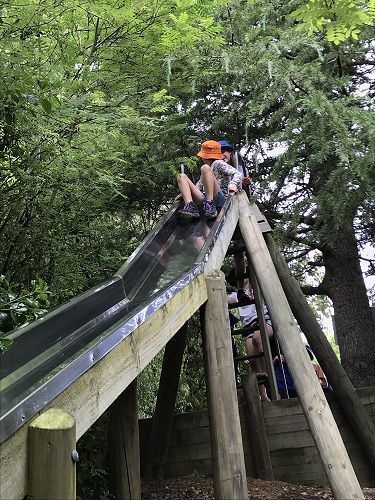 The confidence course was a hit! 