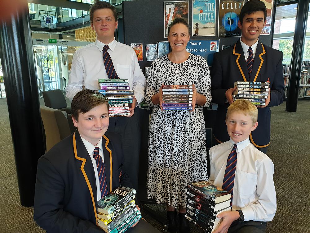 Mrs Murdoch's class stocking up for the holidays.&nbsp;