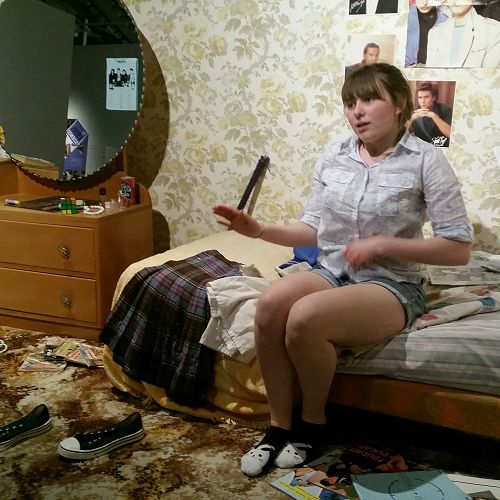 Level 3 Drama Devising at Toitu in the Dunedin Slice of Life Exhibition