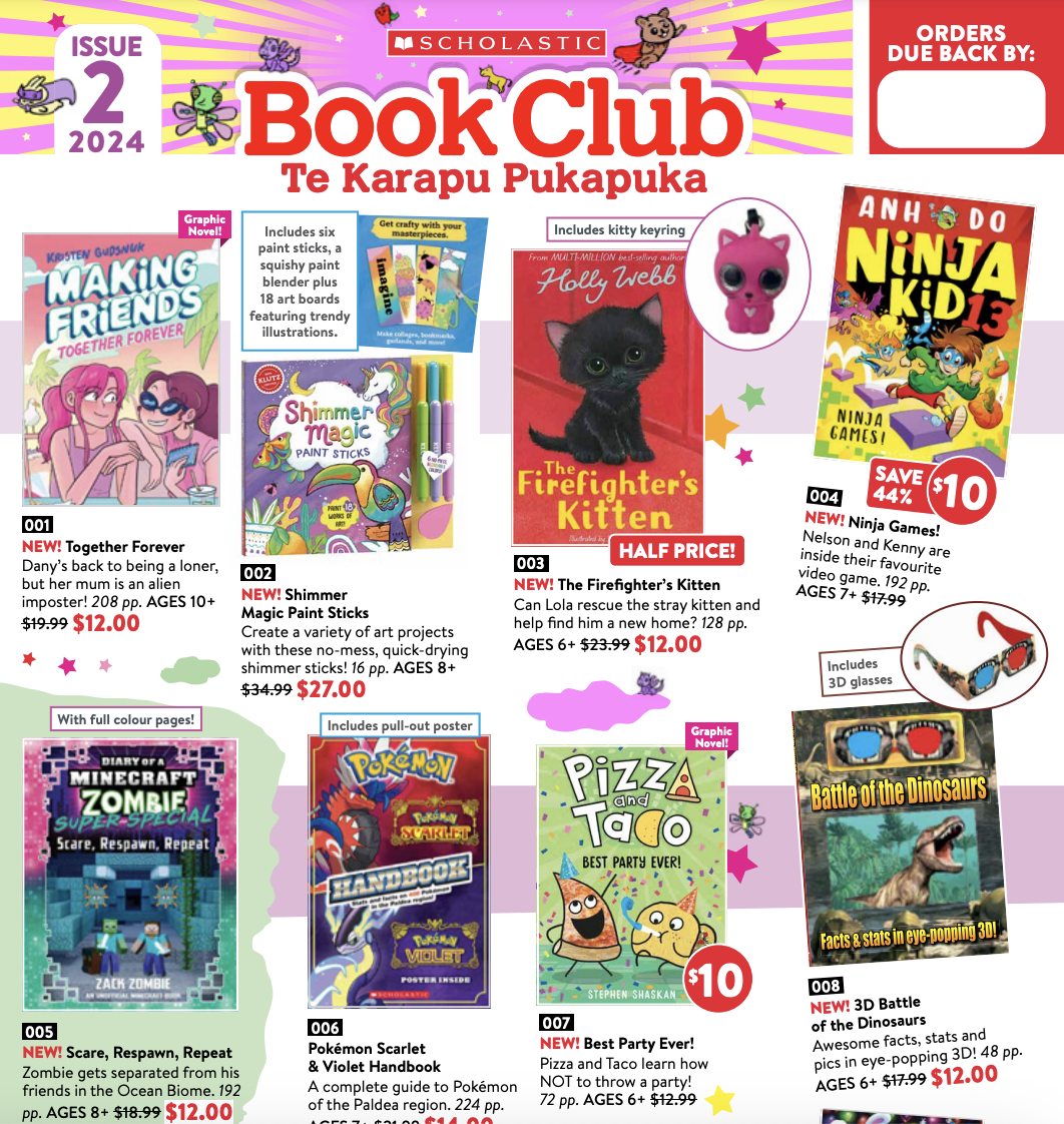 Scholastic Book Club , Issue 2, 2024