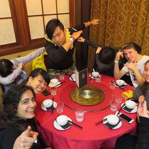 Charlie Geng - China with the Brazilians.&nbsp;