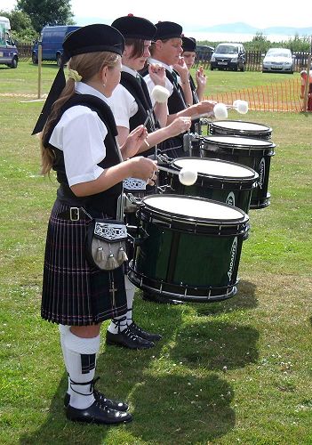 Bagpipes and drumming lessons