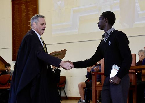 Leo Mwape - National Race Unity Speech Awards Presentation