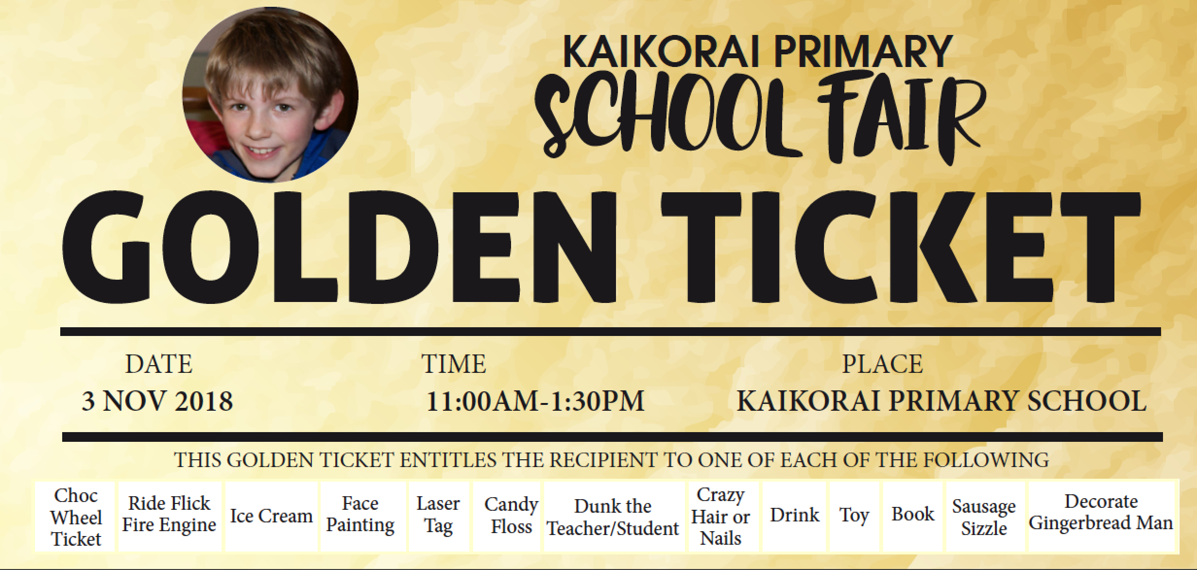 WIN THE GOLDEN TICKET