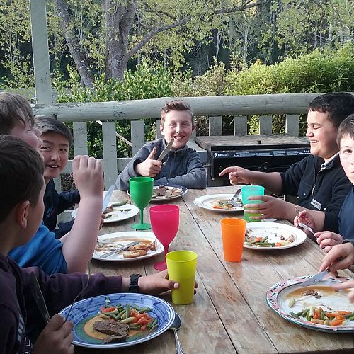 Adventures at Year 7 Camp survival.&nbsp;